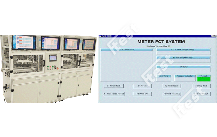 Electric meter ATE online test equipment