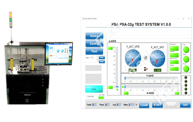 Alarm ATE test equipment